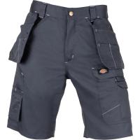 dk0a4xsigyx1 Dickies Redhawk Pro Grey 35% Cotton, 65% Polyester Work shorts, 38in