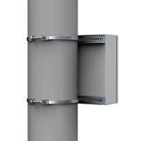 epf0300 nVent HOFFMAN EPF Series Galvanised Steel Pole Mounting Kit for Use with Enclosures, 35 x 296 x 25mm