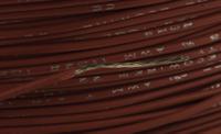 6713-br001 Alpha Wire Ecogen Ecowire Series Brown 0.33 mm² Hook Up Wire, 22 AWG, 7/0.25 mm, 305m, MPPE Insulation, 6713 BR001