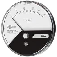 14209121 WIKA 4 to 6 mm Analogue Differential Pressure Gauge 100Pa Back Entry 110mm Outside Diameter