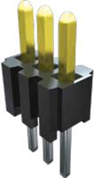 tms-120-02-g-s Samtec TMS Series Straight Through Hole Pin Header, 20 Contact(s), 1.27 mm Pitch, 1 Row, Unshrouded