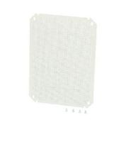 neo-mpi-3222 Fibox ABS Perforated Mounting Plate, 180mm W, 3mm L