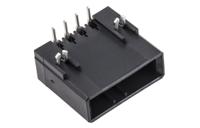 1-178294-2 TE Connectivity Dynamic 3000 Series Right Angle Through Hole PCB Header, 4 Contact(s), 3.81 mm Pitch, 1 Row, Shrouded