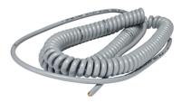 70002688 Lapp ÖLFLEX Coiled 1.5 mm² 3 Core Power Cable, Grey Polyurethane PUR, 1m