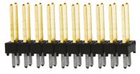 tsw-110-14-l-d Samtec TSW Series Straight Through Hole Pin Header, 20 Contact(s), 2.54 mm Pitch, 2 Row, Unshrouded