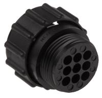 206708-1 TE Connectivity Circular Connector, 9 Contacts, Cable, Standard Connector, Plug, Female, CPC Series
