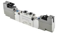 sy5220-5yo-01f-q SMC 5/2 Pneumatic Solenoid Valve - Solenoid/Pilot G 1/8 SY5000 Series 24V dc