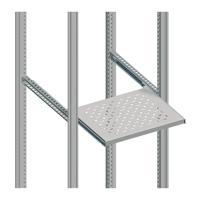 nsyttg50 Telescopic Rail, 500mm Depth, 25kg Max Load