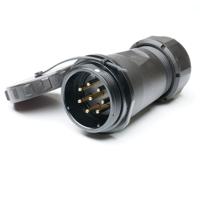 304-538 RS PRO Industrial Circular Connector, 8 Contacts, In-Line, SP29 Connector, Socket, Male, IP68, SP2911C Series