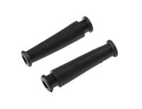 632-02060-hv2206-pvc-fr-bk HellermannTyton HV Black PVC 8mm Cable Grommet for Maximum of 5.5mm Cable Dia. 632-02060 HV2206-PVC-FR-BK