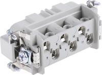 10170600 EPIC Heavy Duty Power Connector Insert, 35A, Male, H-BS Series, 12 Contacts