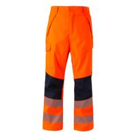 278pofm CODUPAL Ares Orange, Navy Hi Vis Trouser Fire Retardant M M