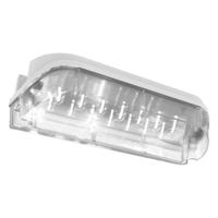 aswtled3m Ansell Lighting Rectangular LED Bulkhead Light, 3 W, 220/240 V, , Lamp Supplied, IP65, ASWTLED