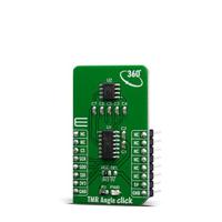 mikroe-3769 MikroElektronika TMR ANGLE Click for TLE5501 Any Automotive But Also Industrial and Consumer Applications Like Robotics