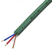 268-023-050 Van Damme Microphone Cable, 0.22 mm² CSA Screened, 6.35mm od, 100m, Green