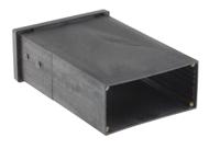 500-005 RS PRO Black Noryl Instrument Case, 48 x 96 x 138mm