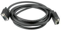11045203-20 Roline Male VGA to Male VGA Cable, 3m Black