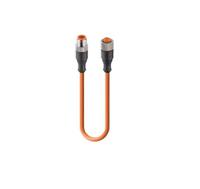 rstrkt4-072 Lumberg Automation Male M12 to Female 4 way M12 Sensor Actuator Cable, 2 m