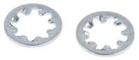 526-603 Bright Zinc Plated Steel Internal Tooth Shakeproof Washer, M5