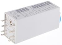 850200240000 Finder 85 Series Series Snap On Timer Relay, 24V ac/dc, 2-Contact, 0.05 → 100 s, 3 → 100 min, 5 →