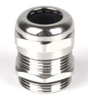 208-4382 RS PRO Metallic Brass Cable Gland, PG16 Thread, 10mm min., 14mm max., IP68