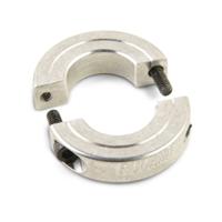ensp45-20mm-a Ruland Shaft Collar, Two Piece, Clamp Screw, Bore 20mm, OD 45mm, W 10mm, Aluminium
