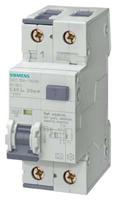 5su1154-6kk16 Siemens RCBO, 16A Current Rating, 1P Poles, 10mA Trip Sensitivity, SENTRON Range