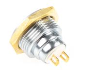 57-111 ITW Switches 57 Series Miniature Push Button Switch, Momentary, Panel Mount, 16.1mm Cutout, SPST, Clear LED, 125V ac,