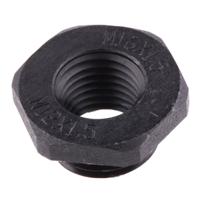 822-9870 RS PRO Cable Gland Adaptor, M16 Exterior Thread, M12 Interior Thread, Nylon 66
