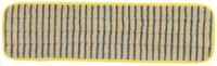 r034556 Rubbermaid Commercial Products Hygen 40cm Blue, Yellow Microfibre Mop Head