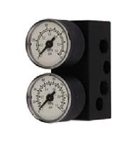 6dr4004-1m Siemens G 1/4 Pressure Gauge Back Entry