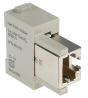 09140014721 HARTING Heavy Duty Power Connector Module, 1A, Female to Female, Han-Modular Series, 16 Contacts