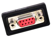 fwdf09s-1731100021 FCT from Molex FWD 9 Way Panel Mount D-sub Connector Socket, 2.84mm Pitch