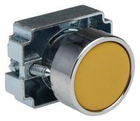 205-2357 RS PRO Yellow Momentary Push Button Head, 22mm Cutout, IP65