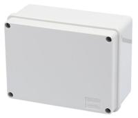 281-2565 RS PRO Grey ABS General Purpose Enclosure, IP55, Grey Lid, 300 x 220 x 125mm