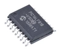 pic16lf818-iso Microchip PIC16LF818-I/SO, 8 bit PIC, PIC16LF818 Microcontroller, 20 MHz, 1.75kB FLASH, 18-Pin SOIC