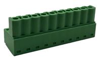 hrfe-10005v Conex-It, 5.08mm Pitch, HRFE, 10 Way, Right Angle, Pluggable Terminal Block, Plug, Cable Mount, Screw Termination,