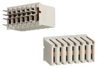 254016-5223995-4 ERNI, ERmet 2mm Pitch Universal Power Module Backplane Connector, Female, Vertical, 5 Column, 4 Row, 7 Way