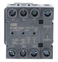 ot16ft4n2-1sca105711r1001 ABB 4P Pole Panel Mount Non Fused Isolator Switch - 16A Maximum Current, 7.5kW Power Rating, IP20