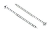 144-3502 RS PRO Pozidriv Countersunk Steel Wood Screw, Bright Zinc Plated, No. 8 Thread, 3in Length