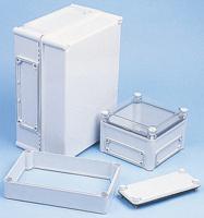 ekha-180-g-ekhvt Fibox EK Series Grey Polycarbonate Enclosure, IP66, IP67, Flanged, Grey Lid, 190 x 190 x 180mm