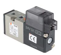 vz1120-5moz-m5-q SMC Pneumatic Solenoid Valve - Pilot/Pilot Metric M5 VZ1000 Series 24V dc
