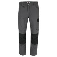 22mtr2101an-42 Herock 22MTR2101 Unisex's Anthracite 2% Elastane (Canvas), 98% Cotton, Size 42 Waist Size 42 in W