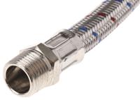 711-8482 RS PRO Hose Assembly 15mm to Male BSP 1/2in, 15 bar, 300mm Long