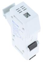 us3j1 Mersen 30A Rail Mount Fuse Holder for 22 x 58mm Fuse, 1P, 600V ac