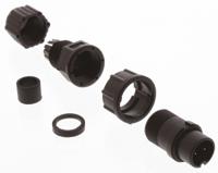 bd-02bfma-ll7001 Amphenol Industrial Circular Connector, 2 Contacts, Cable, Standard Connector, Plug, Male, IP67, Ceres Series
