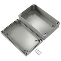 041422070 Rose Aluform Series Grey Die Cast Aluminium Enclosure, IP66, IK09, Grey Lid, 220 x 140 x 72.5mm