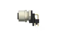 t4145015041-001 TE Connectivity Circular Connector, 4 Contacts, Panel, M12 Connector, Socket, Female