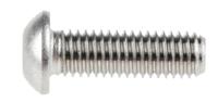 183-8783 RS PRO Stainless Steel Hex Socket Button Screw, ISO 7380, M8 x 25mm