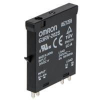 g3rv-202s-dc24 Omron G3RV Series Solid State Relay, 2 A Load, Plug-In Mount, 240 V Load
